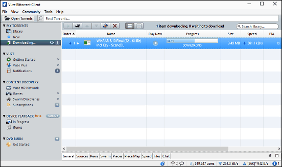 how to torrent using vuze